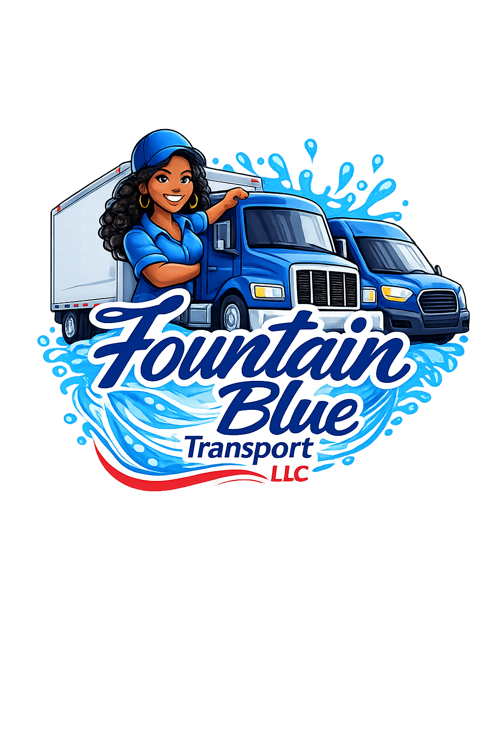 Fountain Blue Transport LLC Logo